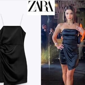 NWT ZARA JEWEL STRAP DRESS Size XS